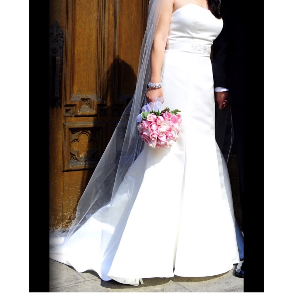 Strapless Trumpet Wedding dress